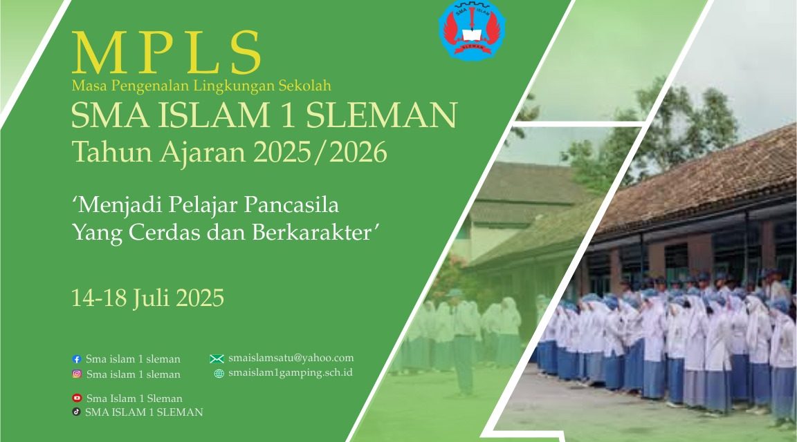 Sambutan Kepala SMA Islam 1 Sleman